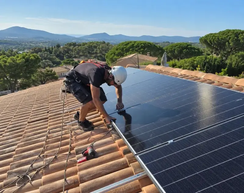 Installateur panneaux solaires Parignargues — pose photovoltaïque sur toiture