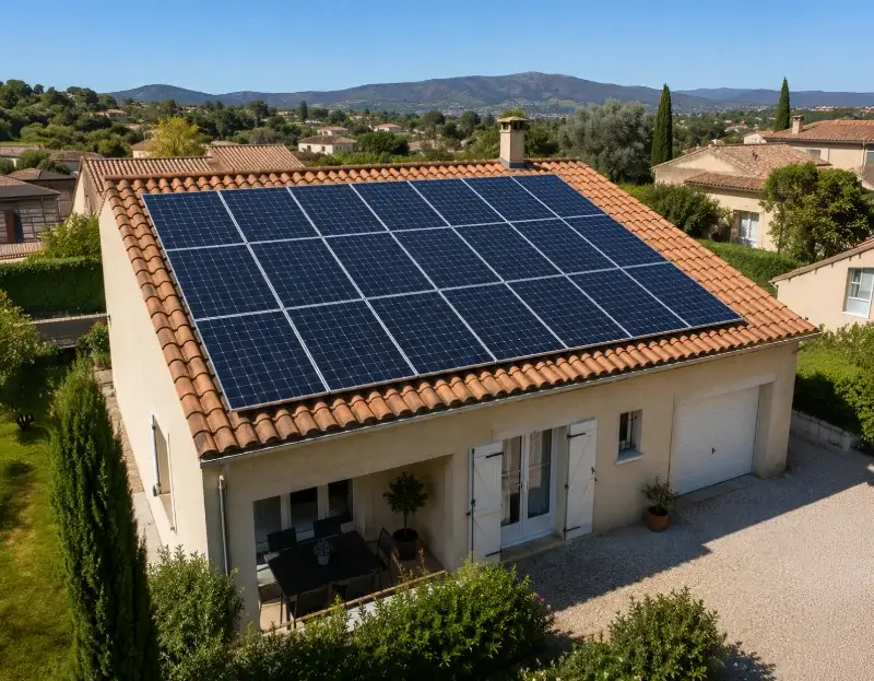 Prime à l'autoconsommation panneaux solaires Parignargues — aide financière de l'État